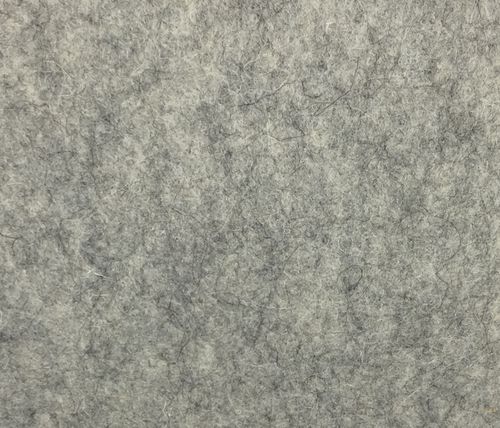 woolfelt bright grey mottled 1mm 20 x 30cm