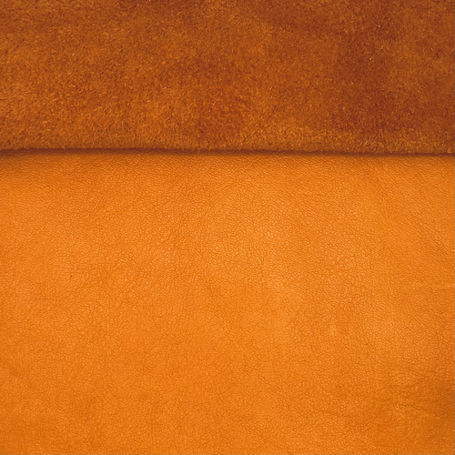 Ecopell nappa leather pre-cut mango-tango